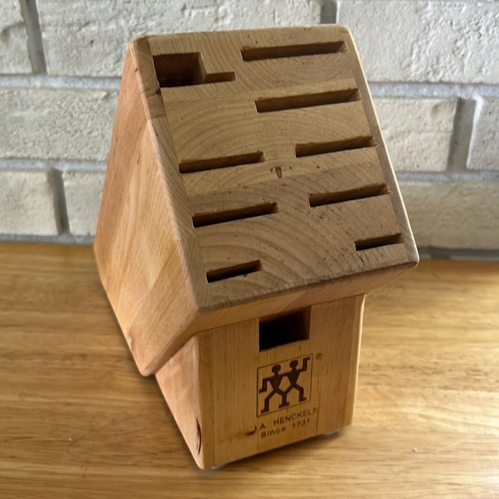 J A Henckels Wood Block